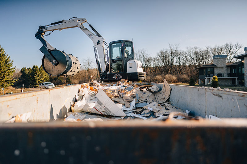 Dumpster Waste Crushing
