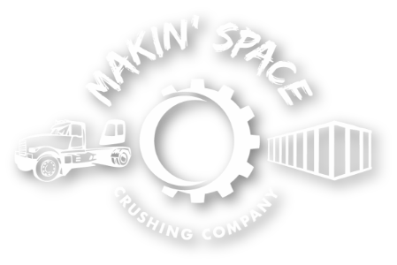 Makin' Space Crushing Company logo'